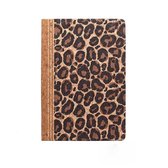 Notitieboek van ecoligisch Kurk  / met elastiek sluiting / Ongelineerd / Blanco / Dagboek  / Schetsboek  / Journal