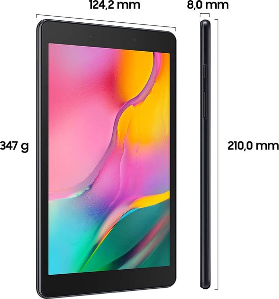 Tablette Samsung Galaxy Tab A (2019) 4G 32 Go 8 pouces Noir