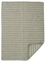 Klippan Sumba wiegdeken eco wol groen - 65x90 cm