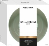 wijn Konijn Gespecificeerd Riverdale Endless servies - dinerbord 26cm groen set 2 stuks | bol.com
