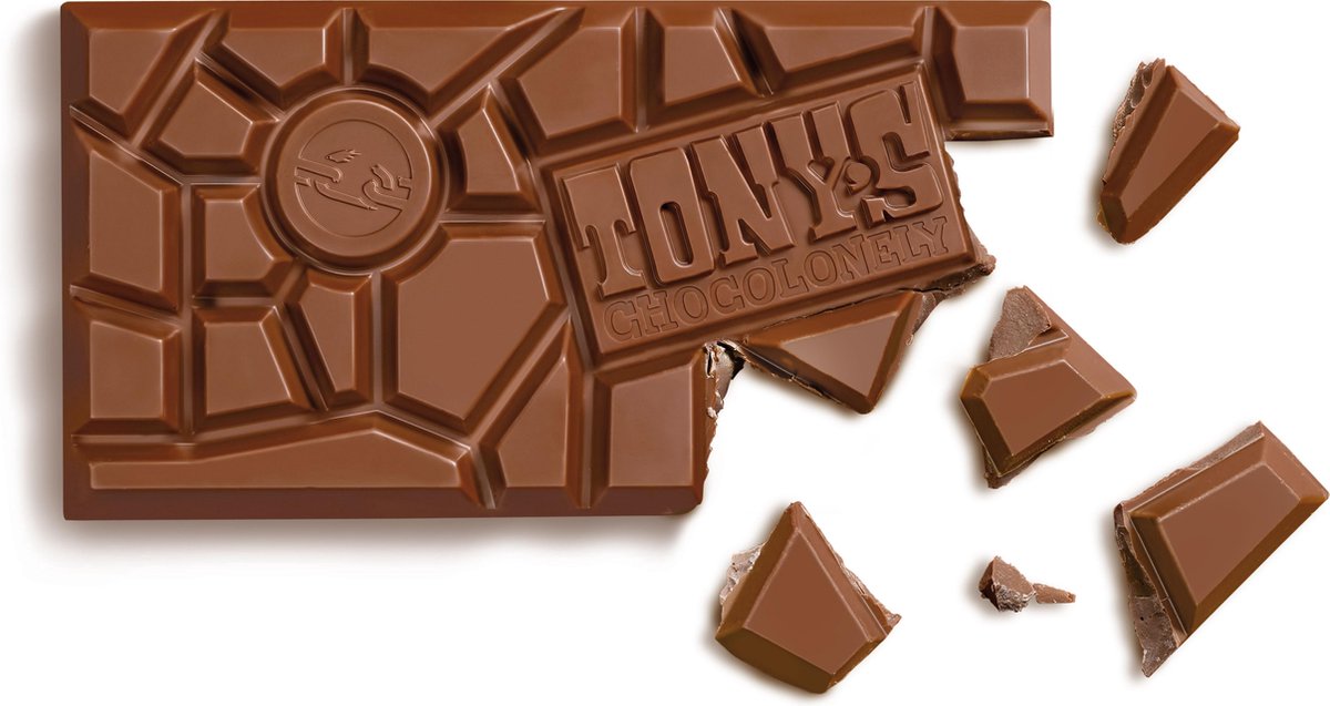 Melk Chocolade Reep - Melkchocolade Reep - 180 gram van Tony's Chocolonely — cadeau in Eten & Drinken - foto 4