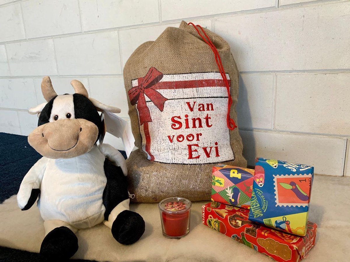 Sinterklaaszak Met Naam Jute Zak De Zak Van Sinterklaas Gepersonaliseerde 