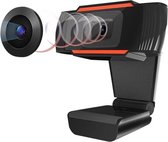 Webcam Full HD- Webcam Full HD 1280P*720P- Webcam voor PC Camera- Usb Webcam- Microfoon Webcam- Webcam Laptop