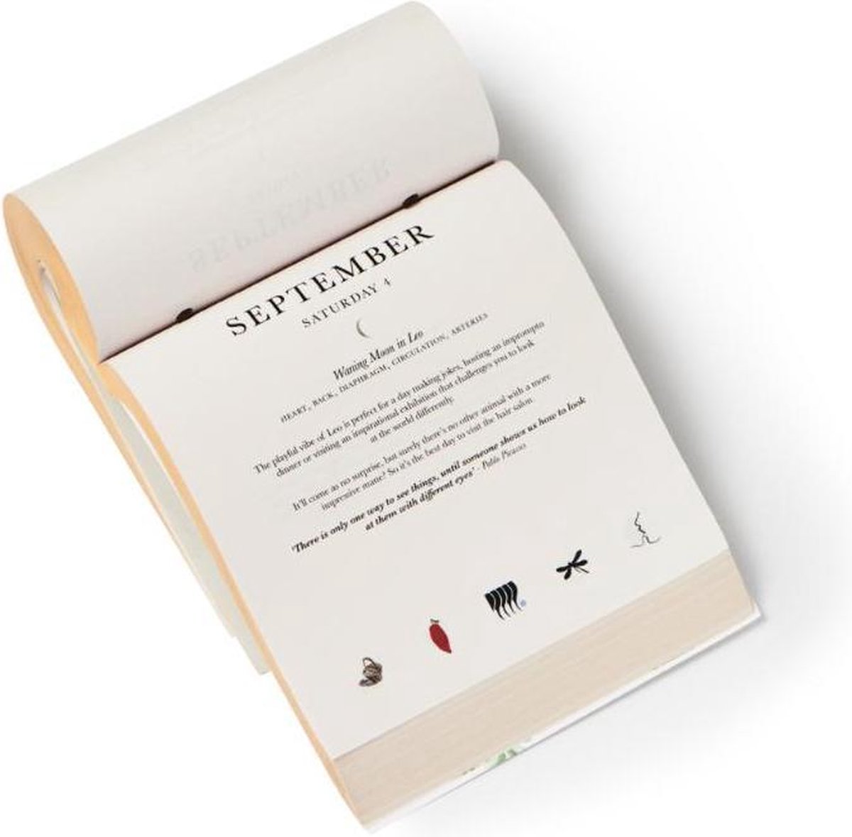 Moon Calendar 2021 - Block calender - Lexmond vs Lexmond - English 