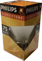 Philips Classictone 75W gloeilamp E27 grote fitting