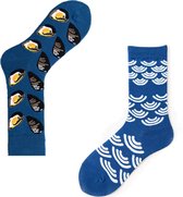 Binkie Socks Box | 2 paar Heren Sokken |De Zeeuwse Mosselen Sokken | Maat 43-46