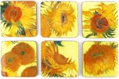 Onderzetters, Zonnebloemen, Vincent van Gogh