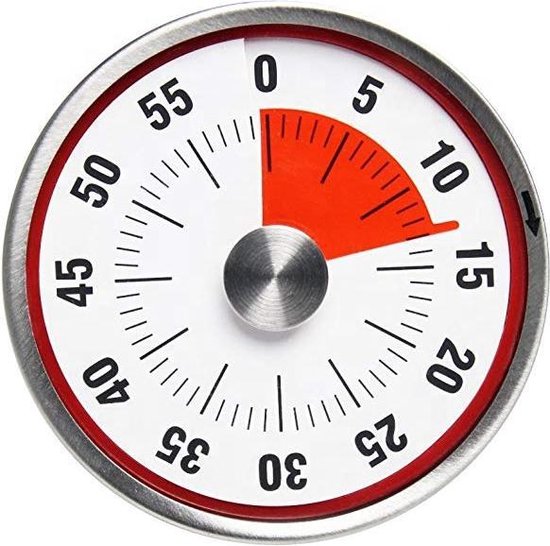 Afteltimer | Schattige Klok Keukenmagneten,60 Minuten Afteltimer | Schattige Klok Keukenmagneten,60 Minuten