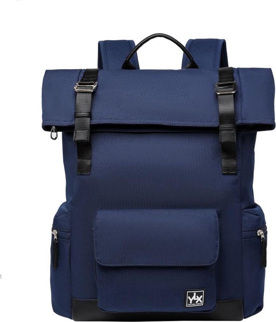 YLX Original Backpack 2.0. Navy blauw. Recycled Rpet materiaal. Eco-friendly
