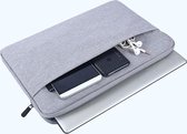 MoKo H521 aktetas Laptop Schoudertas 15.4 inch Notebook Tas - Hoes Multipurpose voor Macbook Sleeve Bag Travel Aktetas voor HP DELL Xiaomi  - grijs