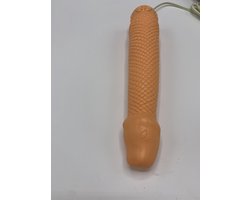 Hydas - Stoere Realistische Snake Vibrator - Beige - 19 Cm - Multie speed - neutrale Cadeaubox - ideaal om te geven of te ontvangen - art 875