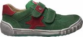 Naturino 2 velcro's bumper ster lederen sneakers Alden groen rood mt 34