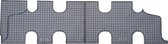 Set rubber automatten op maat Opel vivaro B derde zitrij vanaf 2014