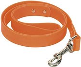 CHAPUIS SELLERIE SLA370 Guinzaglio fluorescente per cani - Collare in PVC arancione - Larghezza 25 mm - Lunghezza 1,20 m - Misura L