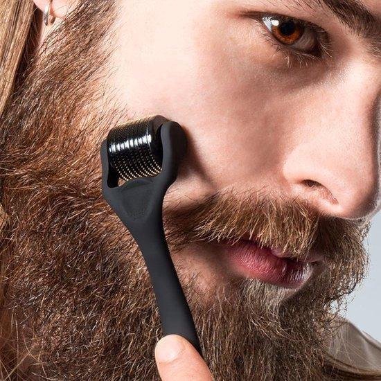 BaardDeluxe Baard set - Bellezon Baardgroei kit - Baarddeluxe Baardroller - Baardgroei set - Dermaroller - Baard - Baardkam - MagicBeard - Haargroei set - Baard verzorging set - Baardverzorging-