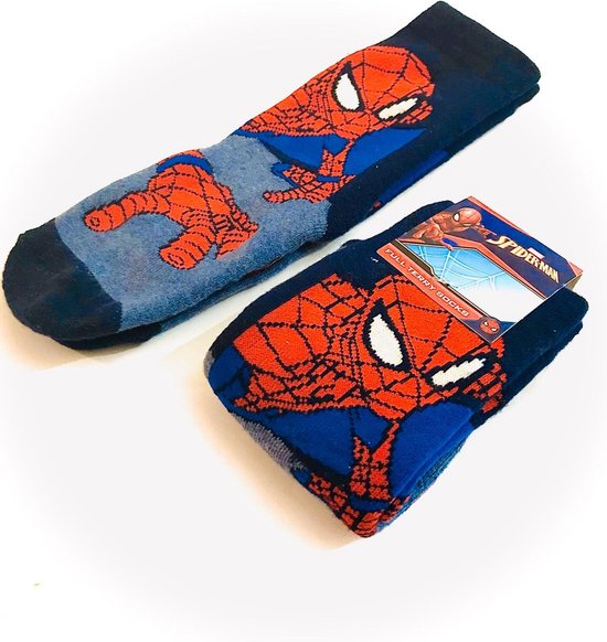 Spider-man Marvel - Spiderman - Badstof sokken - Anti-slip - | bol.com