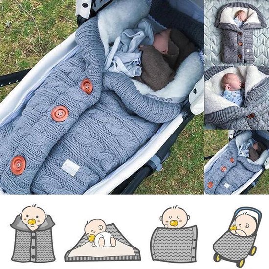 Nana Baby Slaapzak | Baby | Slaapzak Buggy/Kinderwagen | Baby dekentje |  Voetenzak | | bol.com