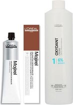 L'Oréal Paris Majirel 4.35 haarkleuring bruin met oxidant 20 vol (6%)