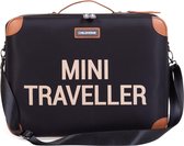 Childhome Mini Traveller - Kinderkoffer - Valies - Zwart/goud