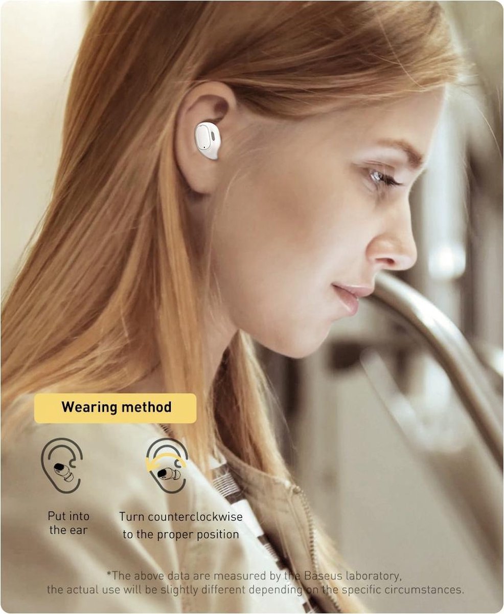 Baseus Encok WM01 - Echte draadloze oordopjes -