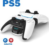 Playstation 5 (PS5) Controller Oplaadstation - Docking Station - Ps5 Console - Accessoires - Oplader - Zwart