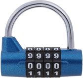 Cijferslot | Hangslot cijferslot | 4 cijferig | Blauw | Able & Borret
