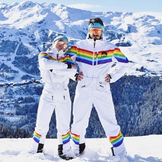 winnen trainer Negen Rainbow Road Ski Suit - Heren / Unisex | bol.com