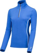 Falcon Wintersportpully - Maat L  - Vrouwen - lichtblauw/wit