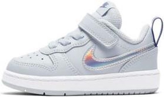 Nike - Court Borough Low 2 FP (TDV) - Blauw - Kinderen - maat 22 | bol.com
