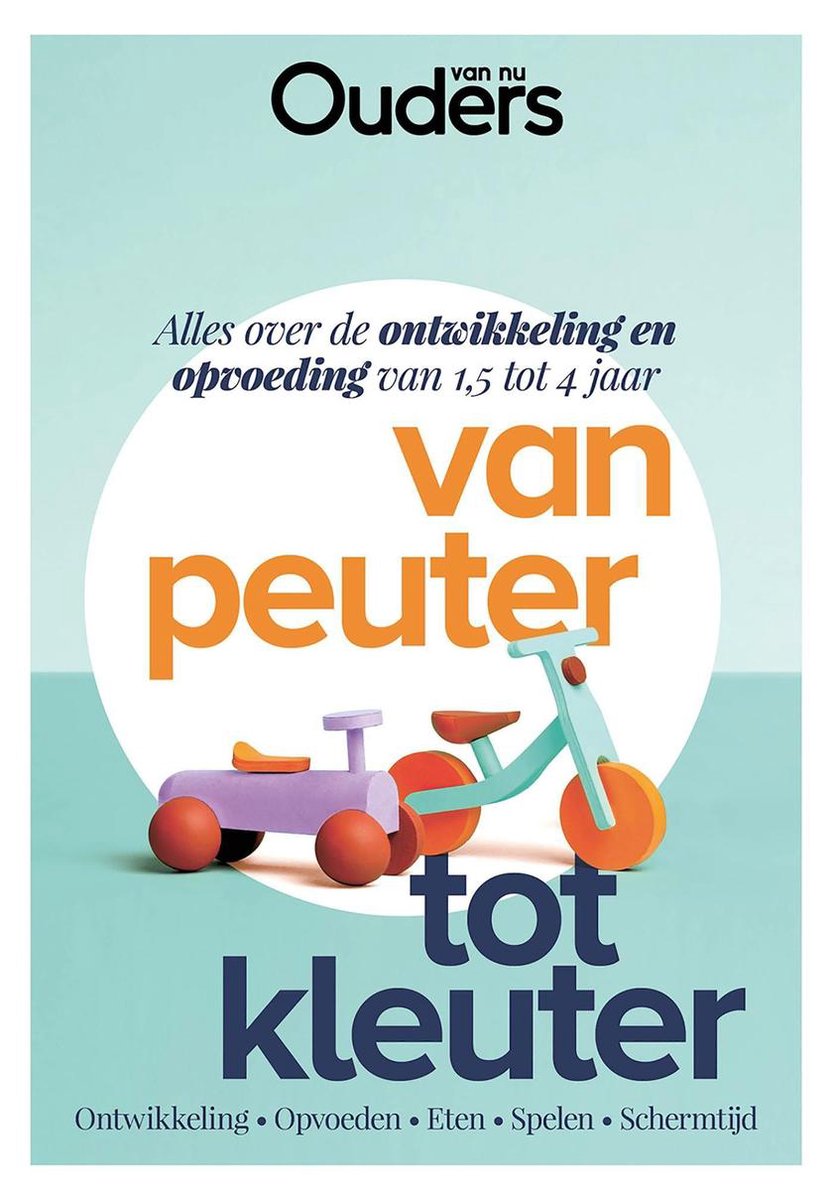 Omslag van Van peuter tot kleuter