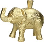 Kersten Candle Holder Elephant Gold 17x9x19cm