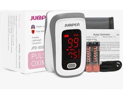 Saturatiemeter JPD-500E LED – Zuurstofmeter – Zuurstofmeter met hartslagmeter