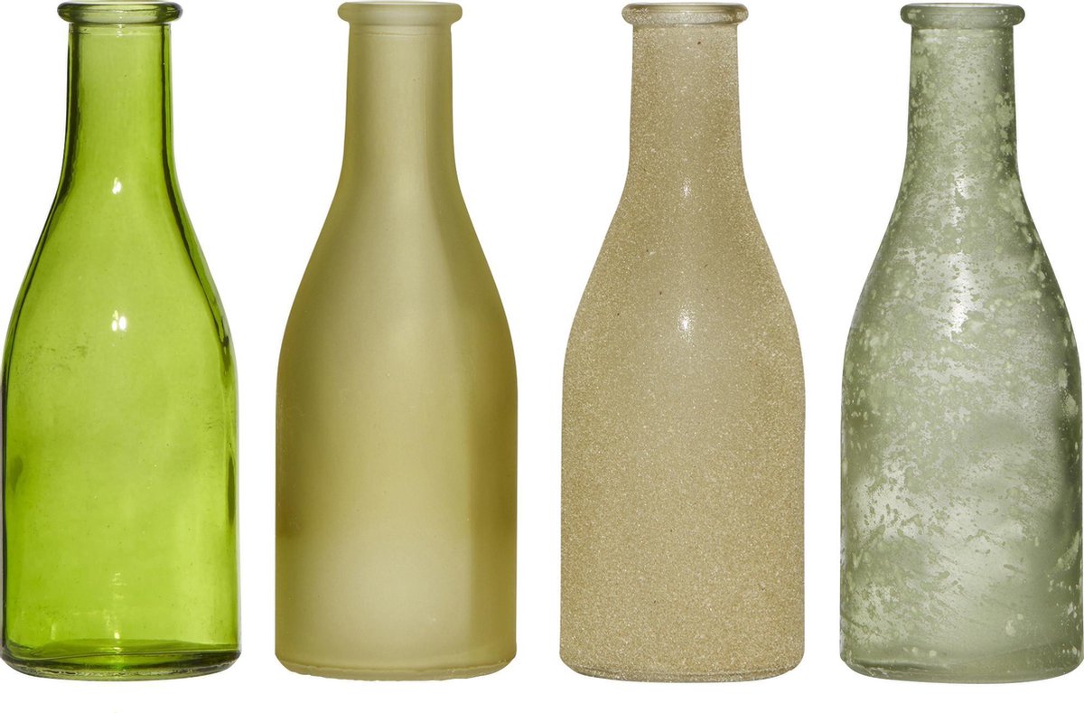 Hakbijl - HIB - Fles set van vier groen H18 D6
