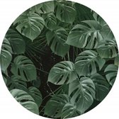 Novel Monstera Zelfklevende Behangcirkel ⌀125cm