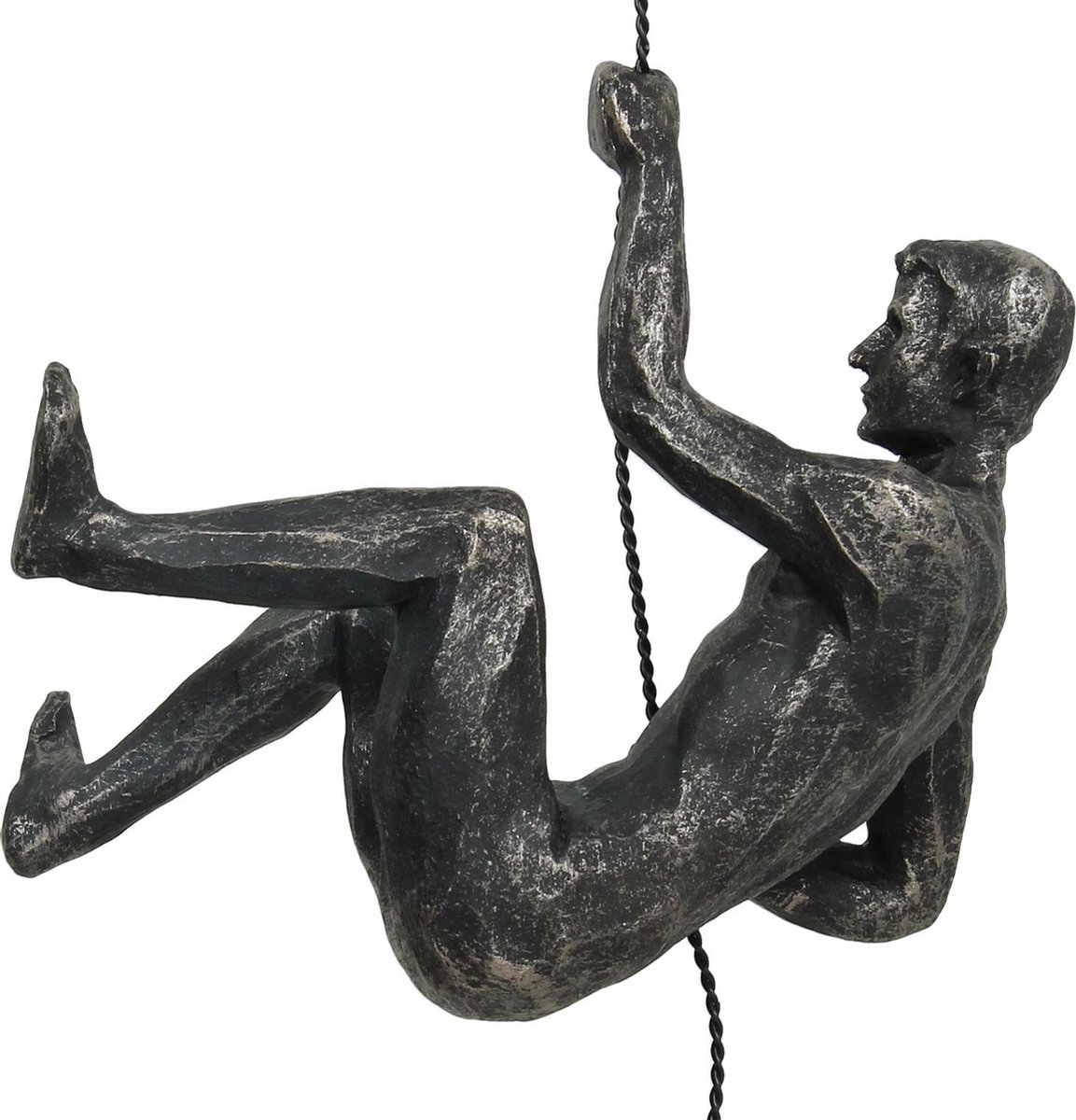 Wants&Needs Ornament Figure Polyresin Zwart 14 X 9 X 19