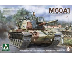 Takom Modelbouwpakket Militaire voertuigen - 2132 U.S. Army Main Battle Tank M60A1 Plastic - 1:35 - Modelbouw