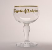 Trappistes Rochefort Bierglas - 33cl - Origineel glas van de brouwerij - Glas op voet - Nieuw