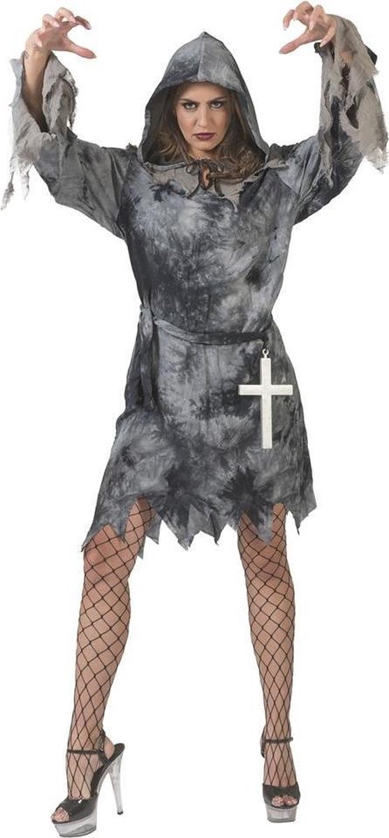 Grijs demonen pak Lady Midday