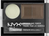 NYX Professional Makeup Eyebrow Cake Powder - ECP03 Taupe/Ash - Wenkbrauwpoeder - 2,65 gr