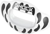 Shock Doctor Shield | kleur White Fang | mondbeschermer, opzetstuk, schild | geschikt voor meerdere sporten | American football