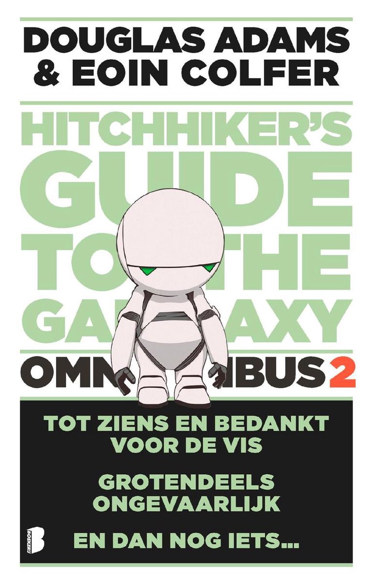 Omslag van Hitchhiker's guide - The Hitchhiker's Guide to the Galaxy - omnibus 2