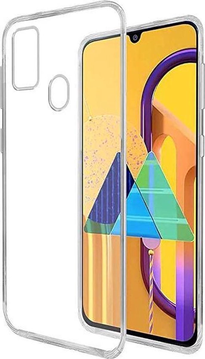 GSM-Basix TPU Back Cover voor Samsung Galaxy M21 Transparant