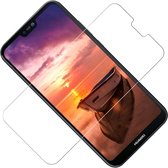 Screenprotector Glas - Tempered Glass Screen Protector Geschikt voor: Huawei P20  - 1x