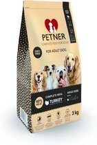 Petner - Complete maaltijd - Volwassen honden - Kleine honden - Kalkoen - 8kg