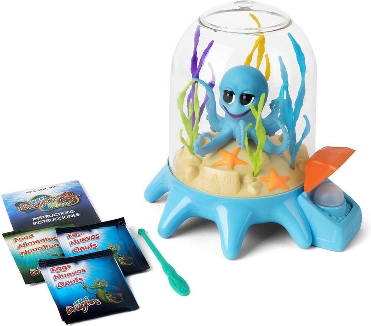 Aqua Dragons® Zeevrienden Octopus Met Bellenpomp