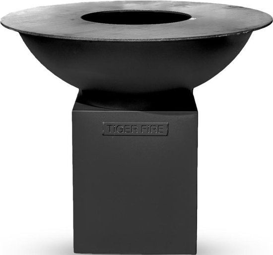 TigerFire - Vuurschaal/ Grill - Black Large 112cm