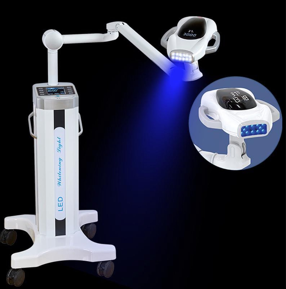 Tandenbleeklamp Robo - Premium White Bleeklamp - Bleeklamp pro plus - LED  Tandenbleek... | bol.com