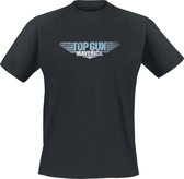 Top Gun: Maverick - Movie Logo Mannen T-Shirt - Zwart - XL