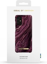 ideal of sweden fashion case geschikt voor samsung galaxy s20+ golden plum
