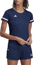 adidas T19  Sportshirt - Maat S  - Vrouwen - navy/wit